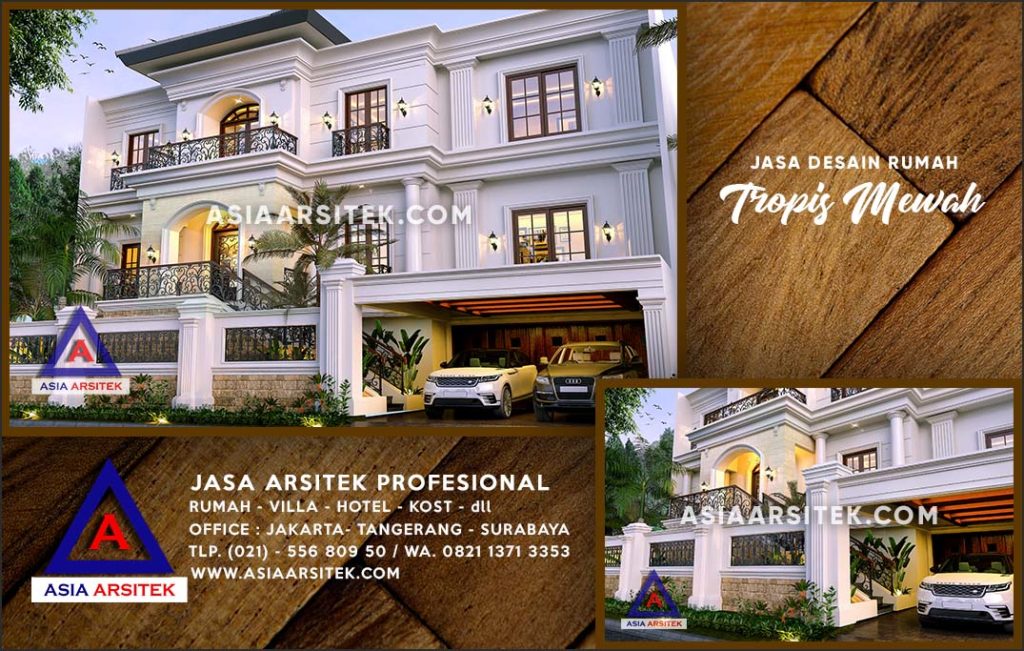 Jasa Arsitek Desain Gambar Rumah Mewah Di Limo Depok