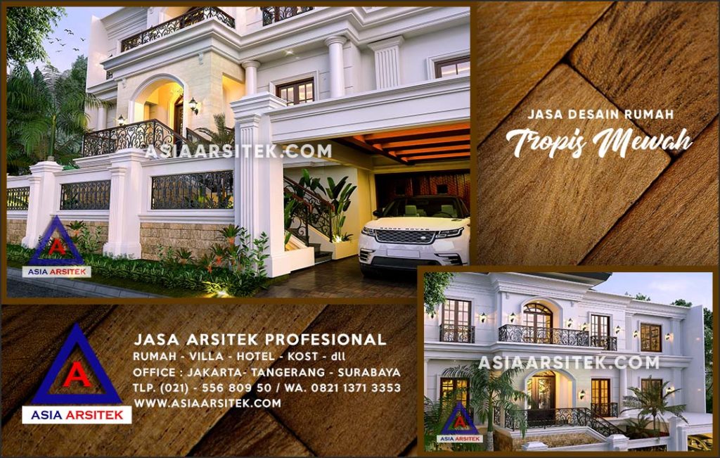 Jasa Arsitek Desain Gambar Rumah Mewah Di Limo Depok