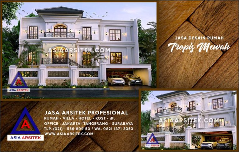 Jasa Arsitek Desain Gambar Rumah Mewah Di Limo Depok