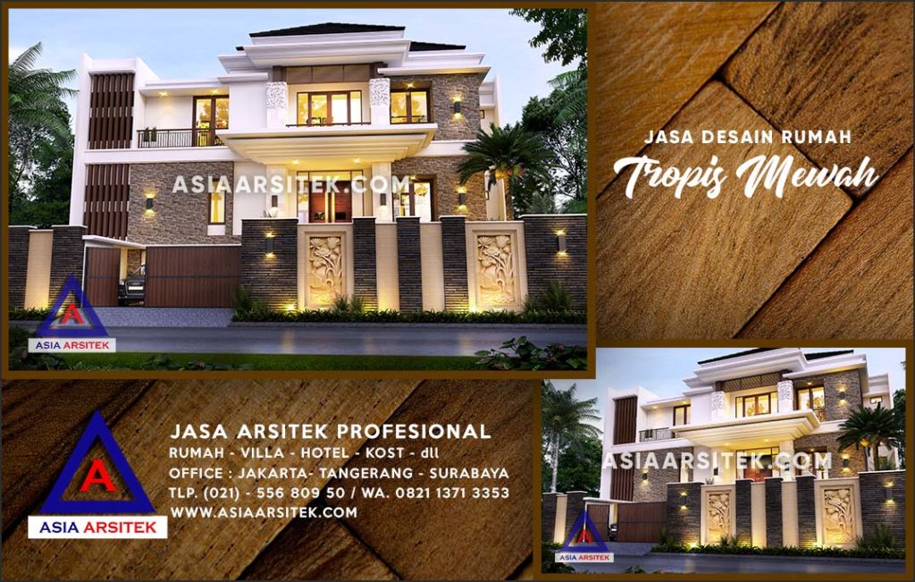 Jasa Arsitek Desain Gambar Rumah Mewah Di Mampang Depok