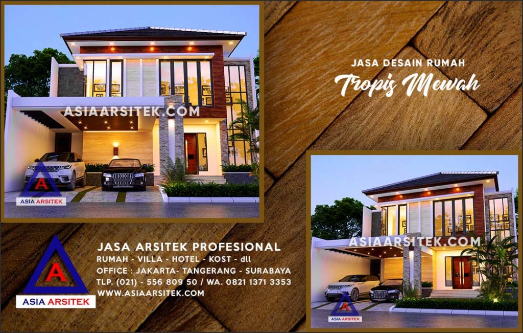 Jasa Arsitek Desain Gambar Rumah Mewah Di Mekarsari Depok