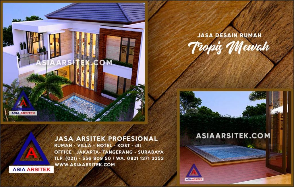 Jasa Arsitek Desain Gambar Rumah Mewah Di Mekarsari Depok