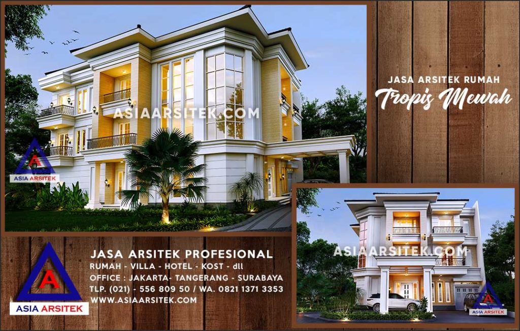 Jasa Arsitek Desain Gambar Rumah Mewah Di Melawi Kalimantan Barat