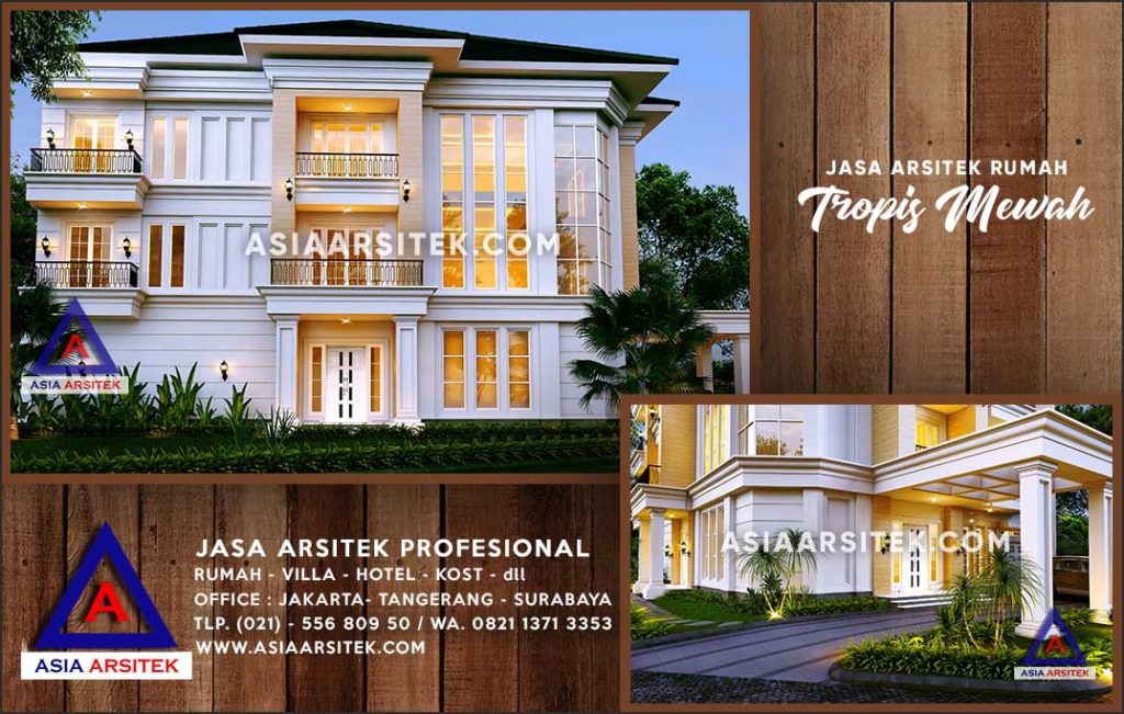 Jasa Arsitek Desain Gambar Rumah Mewah Di Melawi Kalimantan Barat