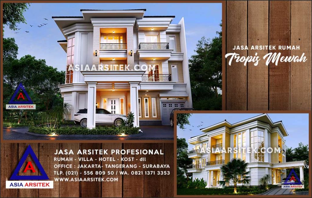 Jasa Arsitek Desain Gambar Rumah Mewah Di Melawi Kalimantan Barat