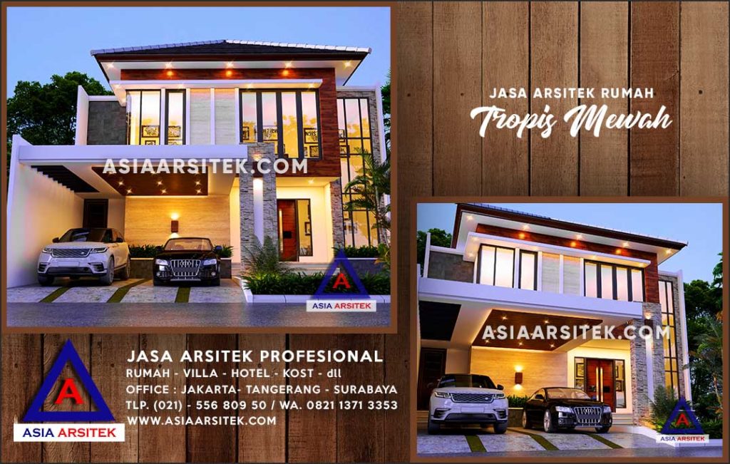 Jasa Arsitek Desain Gambar Rumah Mewah Di Mempawah Kalimantan Barat