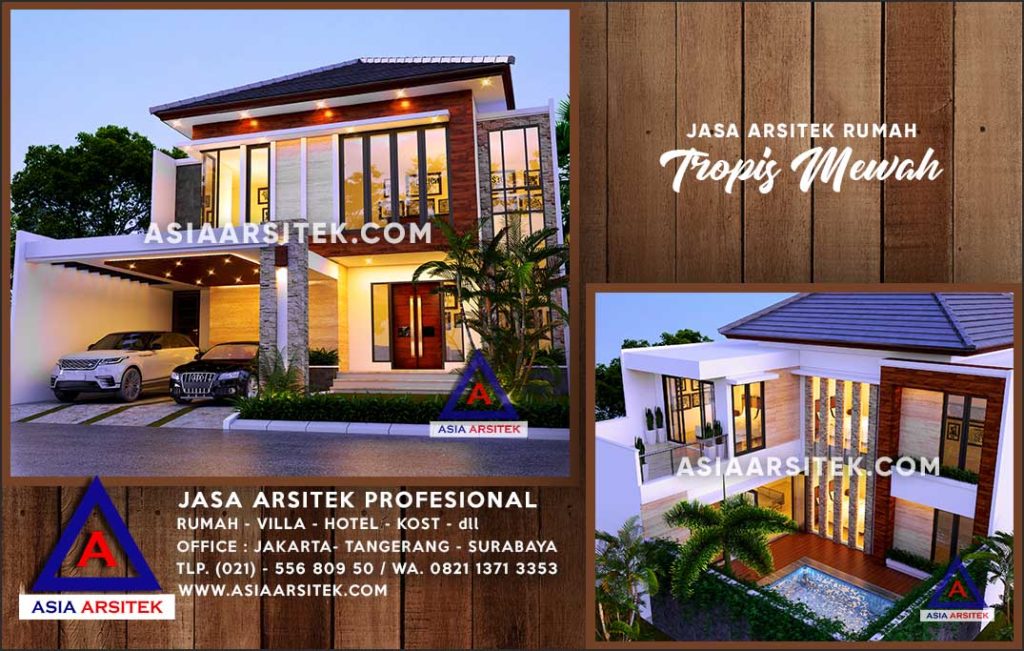 Jasa Arsitek Desain Gambar Rumah Mewah Di Mempawah Kalimantan Barat