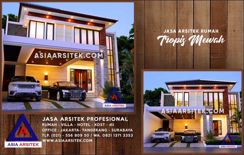 Jasa Arsitek Desain Gambar Rumah Mewah Di Mempawah Kalimantan Barat