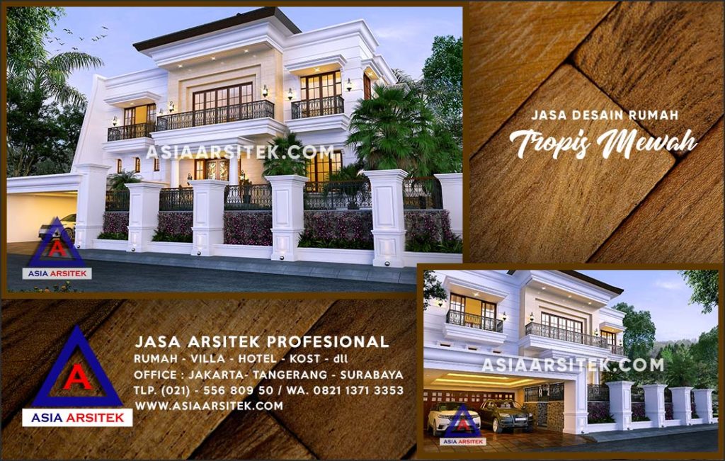 Jasa Arsitek Desain Gambar Rumah Mewah Di Merayung Depok