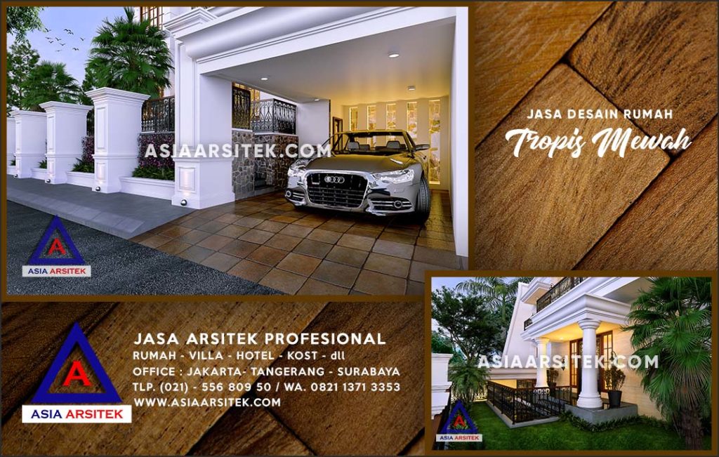 Jasa Arsitek Desain Gambar Rumah Mewah Di Merayung Depok