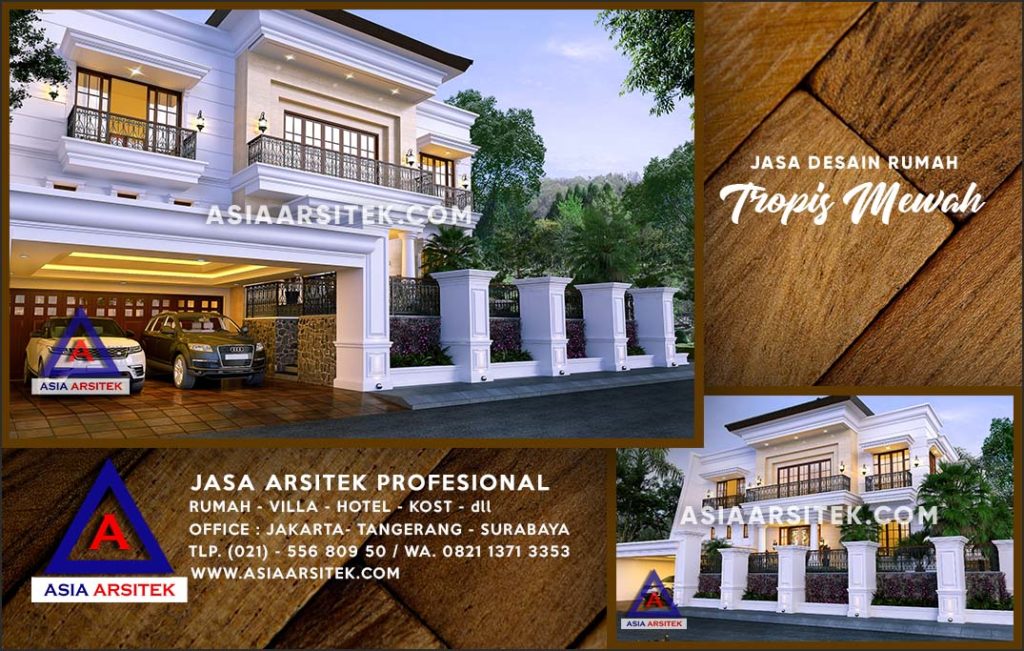 Jasa Arsitek Desain Gambar Rumah Mewah Di Merayung Depok