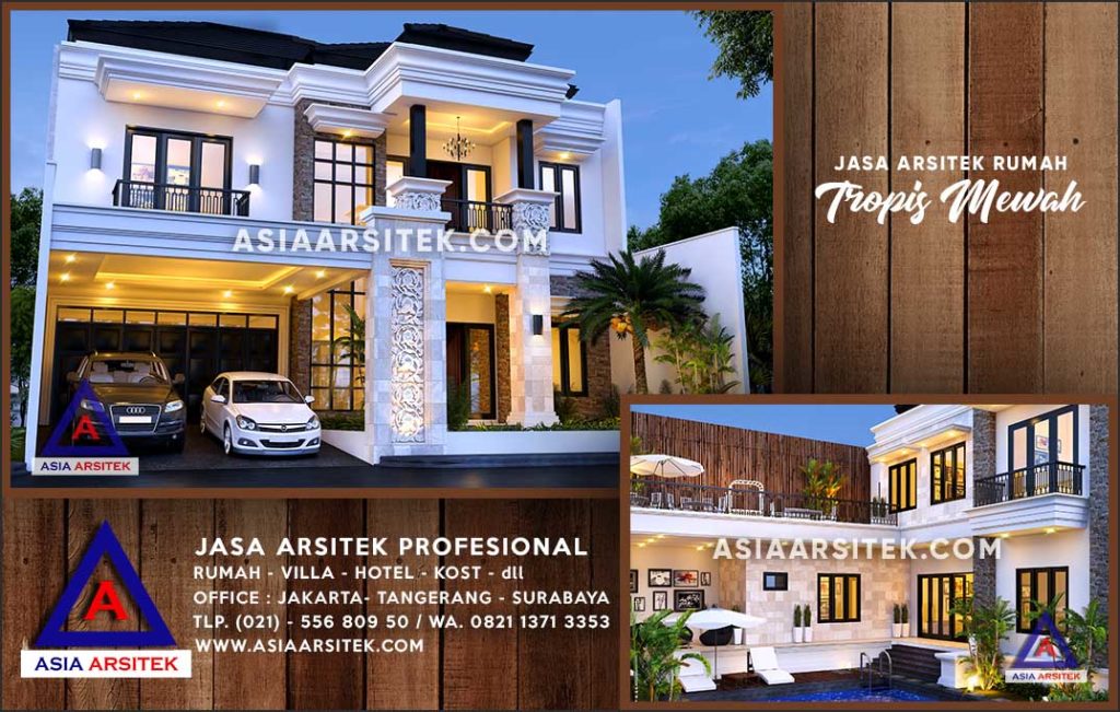 Jasa Arsitek Desain Gambar Rumah Mewah Di Murung Raya Kalimantan Tengah