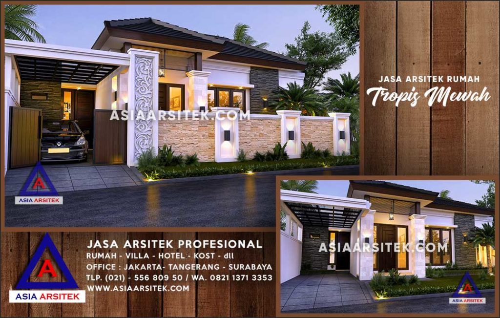 Jasa Arsitek Desain Gambar Rumah Mewah Di Nanga Pinoh Kalimantan Barat