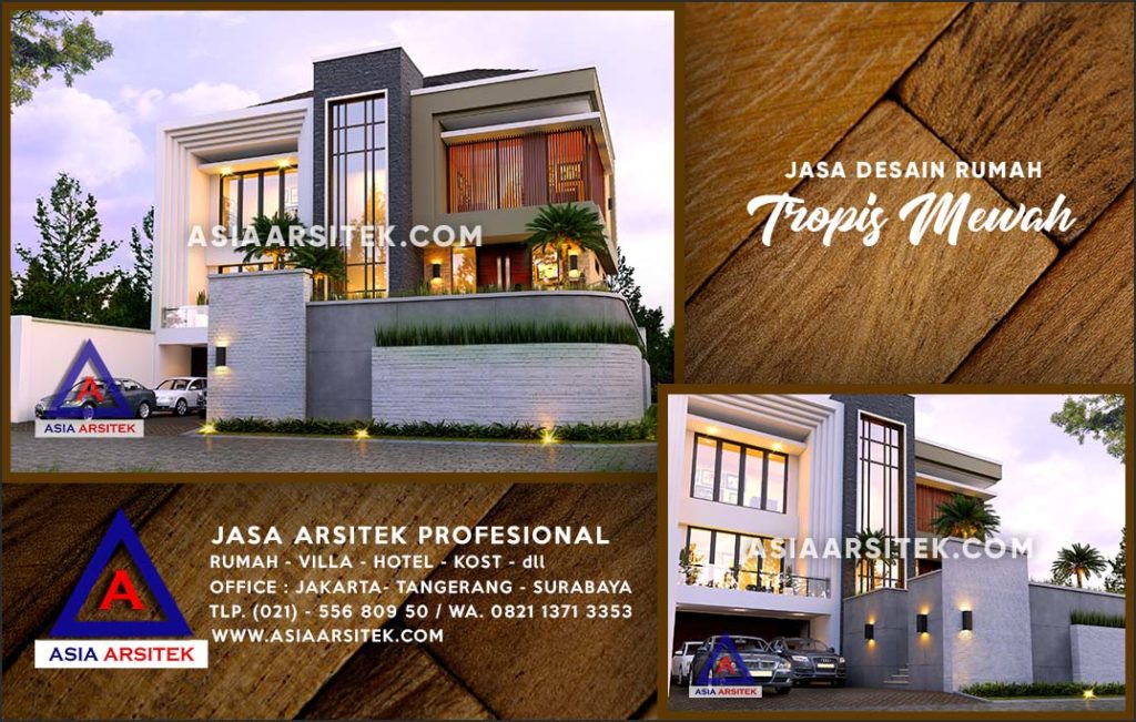 Jasa Arsitek Desain Gambar Rumah Mewah Di Pancoran Mas Depok