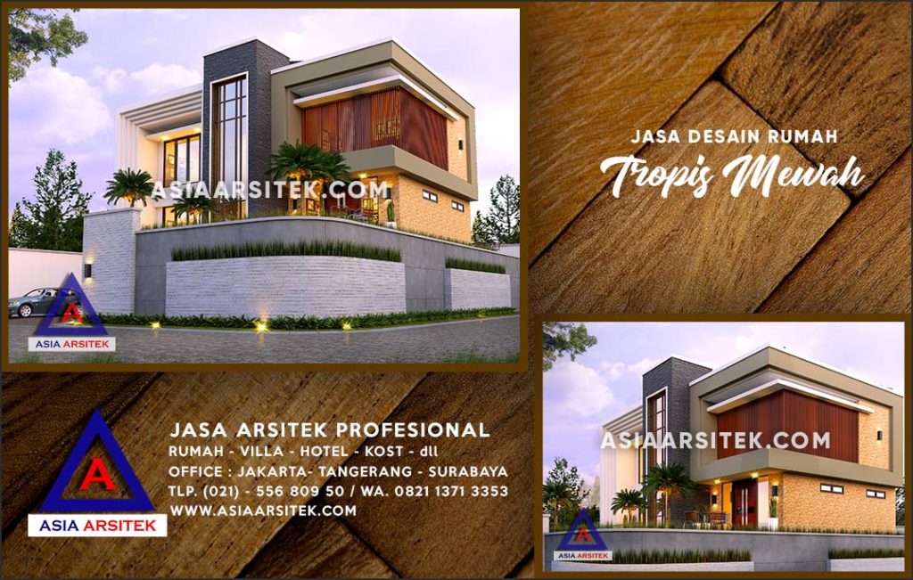 Jasa Arsitek Desain Gambar Rumah Mewah Di Pancoran Mas Depok