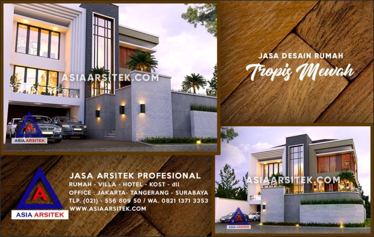 Jasa Arsitek Desain Gambar Rumah Mewah Di Pancoran Mas Depok
