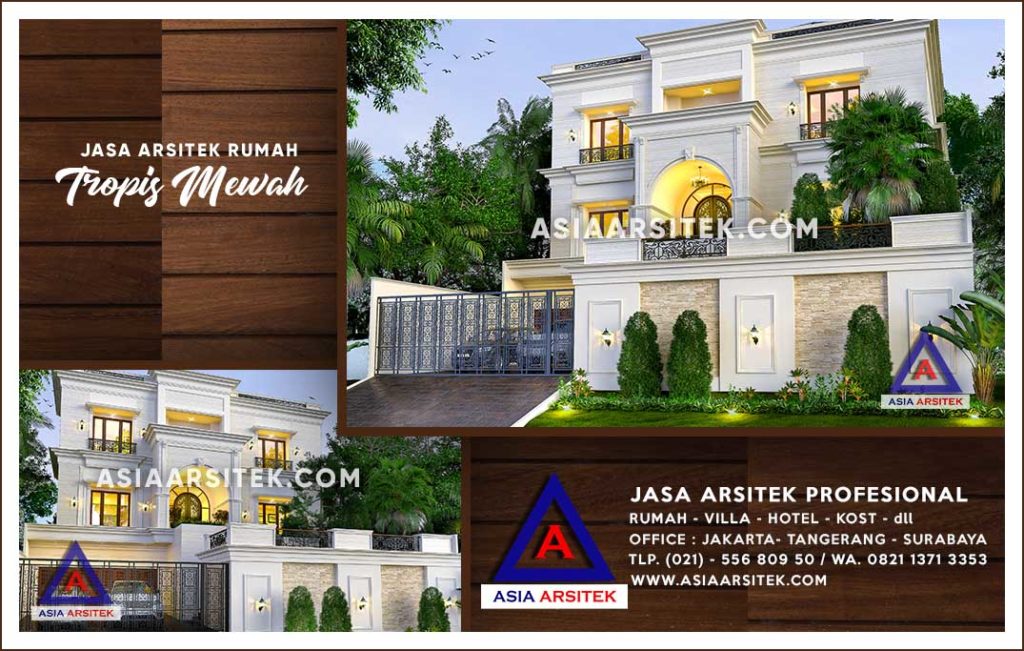 Jasa Arsitek Desain Gambar Rumah Mewah Di Pasar Manggis Jakarta Selatan