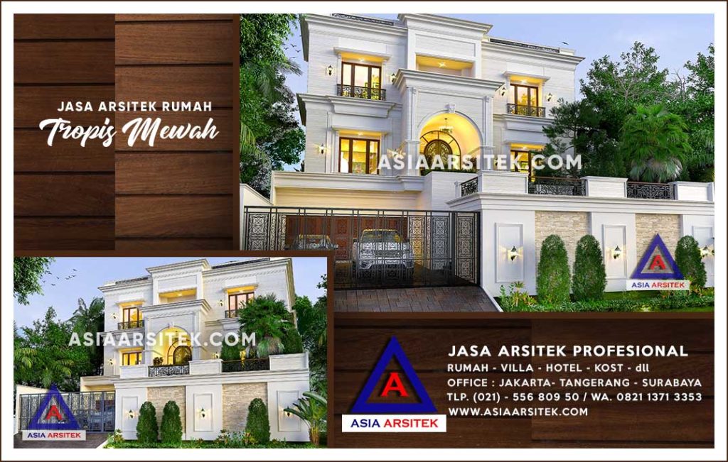 Jasa Arsitek Desain Gambar Rumah Mewah Di Pasar Manggis Jakarta Selatan
