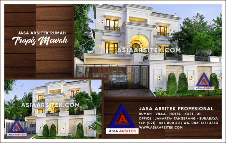 Jasa Arsitek Desain Gambar Rumah Mewah Di Pasar Manggis Jakarta Selatan