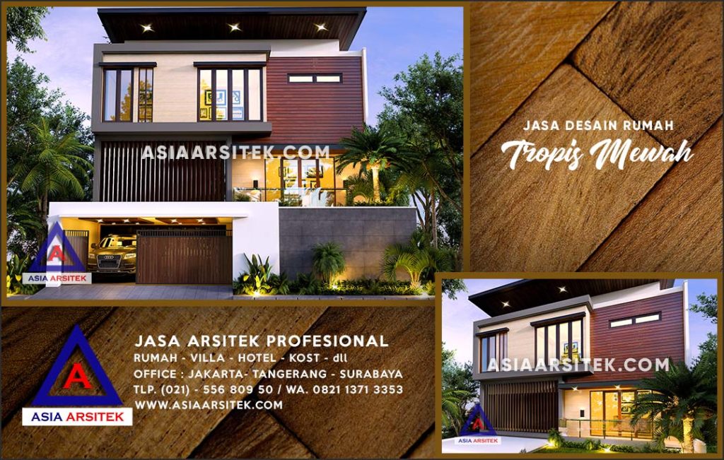 Jasa Arsitek Desain Gambar Rumah Mewah Di Pasir Gunung Selatan Depok