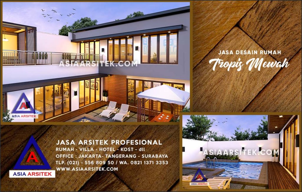 Jasa Arsitek Desain Gambar Rumah Mewah Di Pasir Gunung Selatan Depok