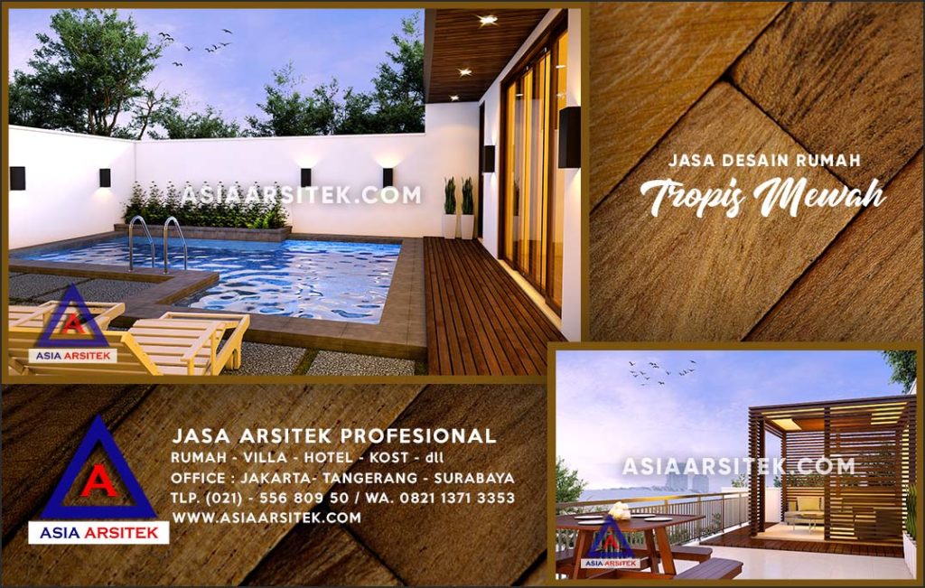 Jasa Arsitek Desain Gambar Rumah Mewah Di Pasir Gunung Selatan Depok
