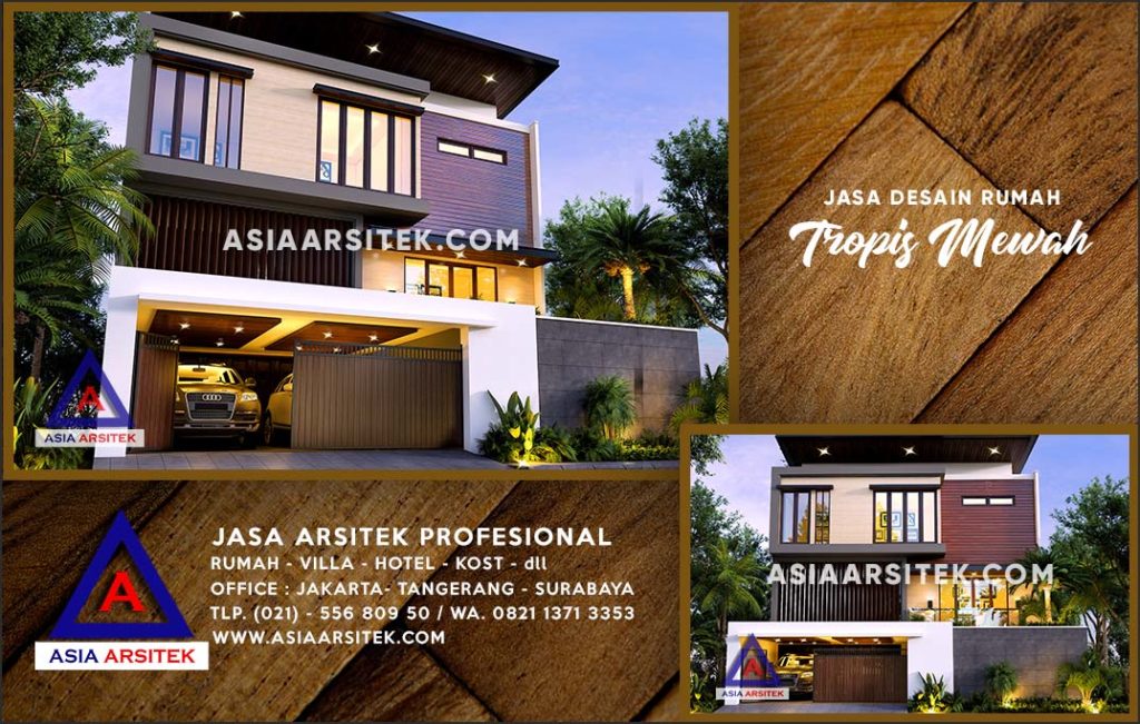 Jasa Arsitek Desain Gambar Rumah Mewah Di Pasir Gunung Selatan Depok