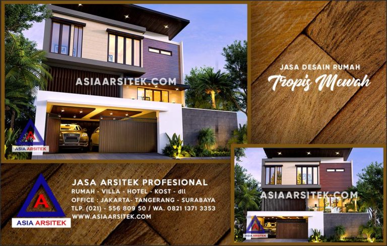 Jasa Arsitek Desain Gambar Rumah Mewah Di Pasir Gunung Selatan Depok
