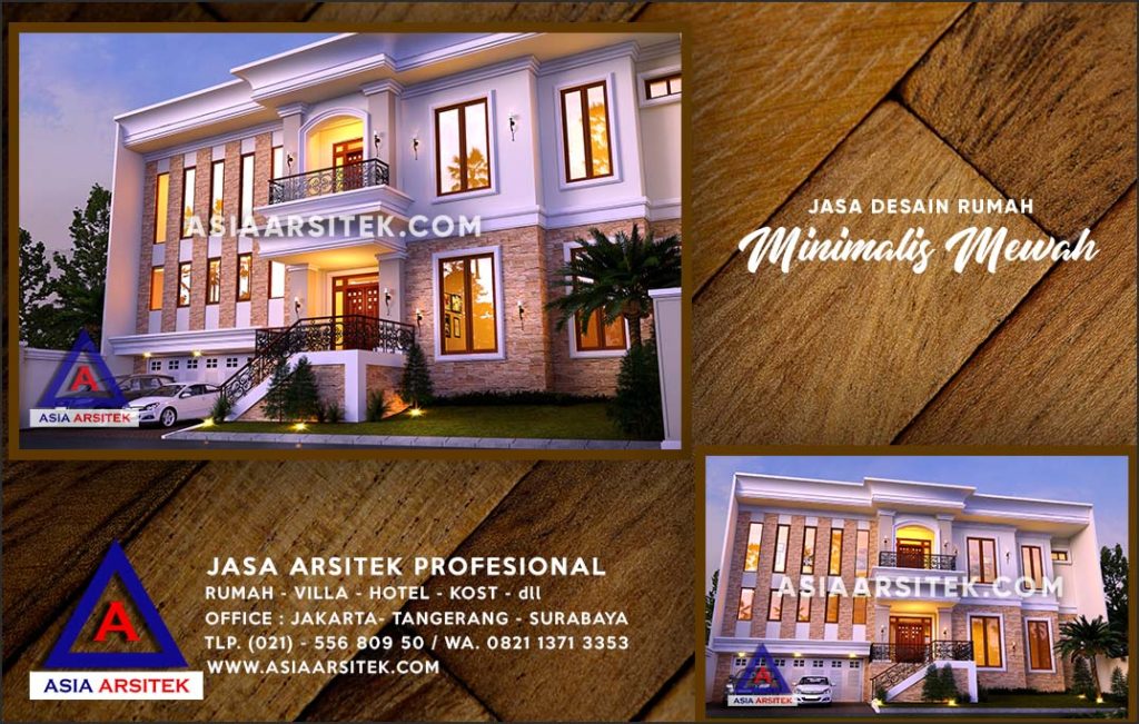 Jasa Arsitek Desain Gambar Rumah Mewah Di Pasir Putih Depok