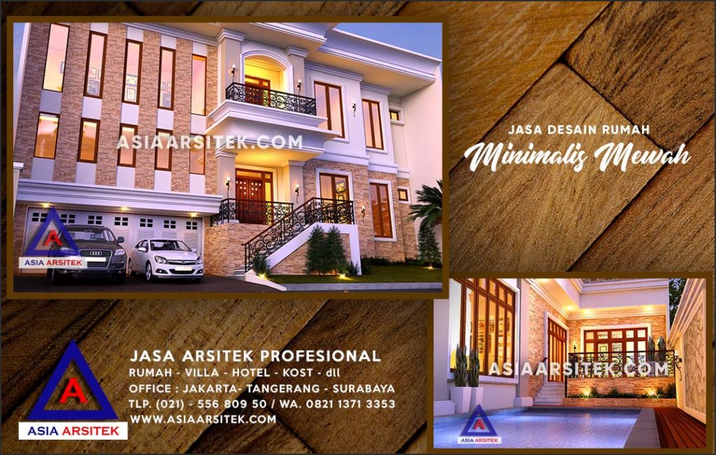 Jasa Arsitek Desain Gambar Rumah Mewah Di Pasir Putih Depok