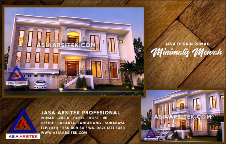 Jasa Arsitek Desain Gambar Rumah Mewah Di Pasir Putih Depok