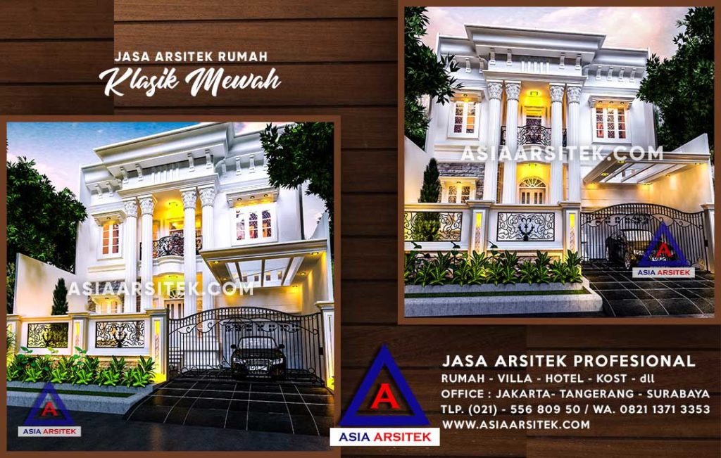 Jasa Arsitek Desain Gambar Rumah Mewah Di Pela Mampang Jakarta Selatan