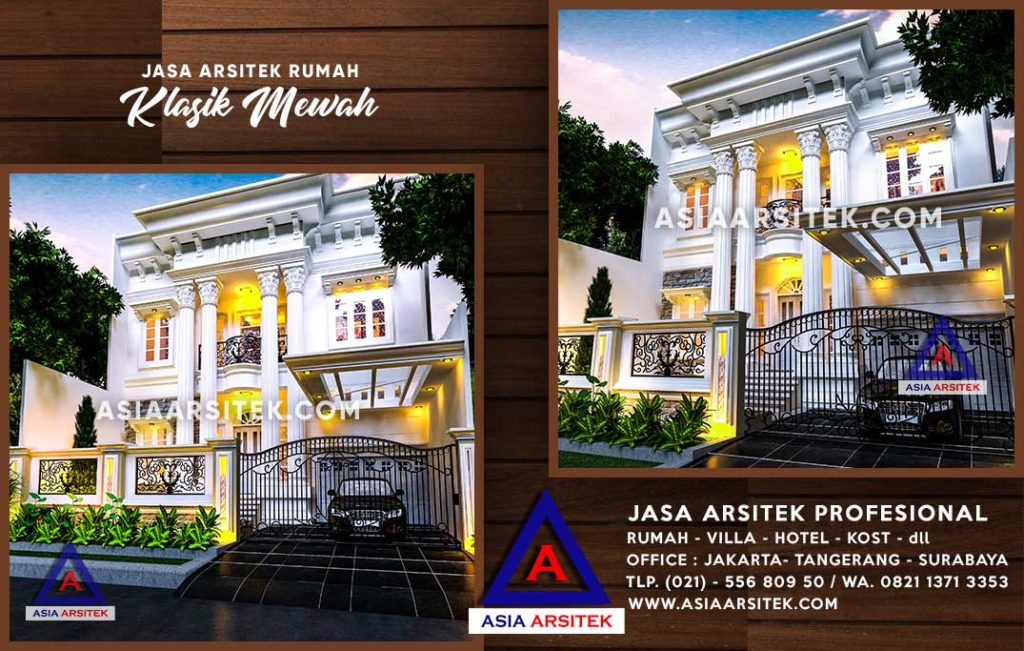 Jasa Arsitek Desain Gambar Rumah Mewah Di Pela Mampang Jakarta Selatan