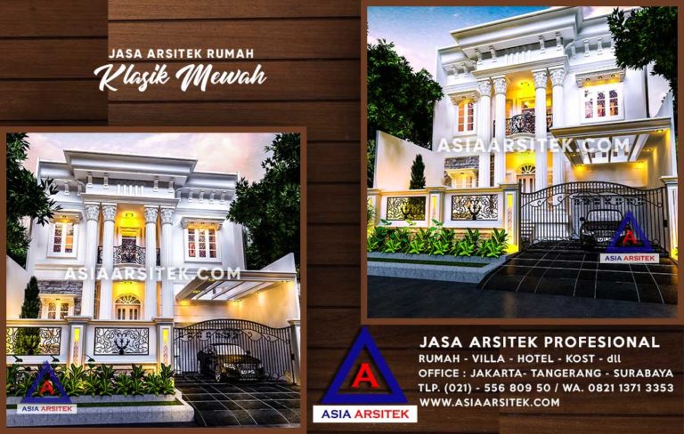 Jasa Arsitek Desain Gambar Rumah Mewah Di Pela Mampang Jakarta Selatan