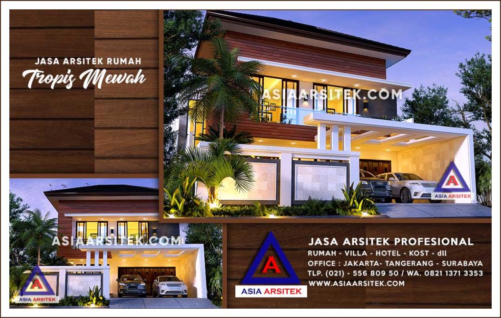 Jasa Arsitek Desain Gambar Rumah Mewah Di Pengadegan Jakarta Selatan