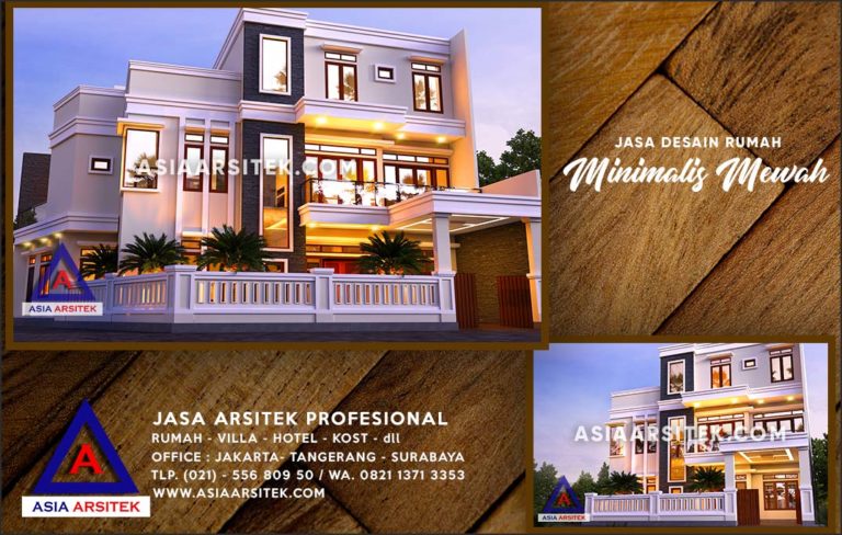 Jasa Arsitek Desain Gambar Rumah Mewah Di Pengasinan Depok