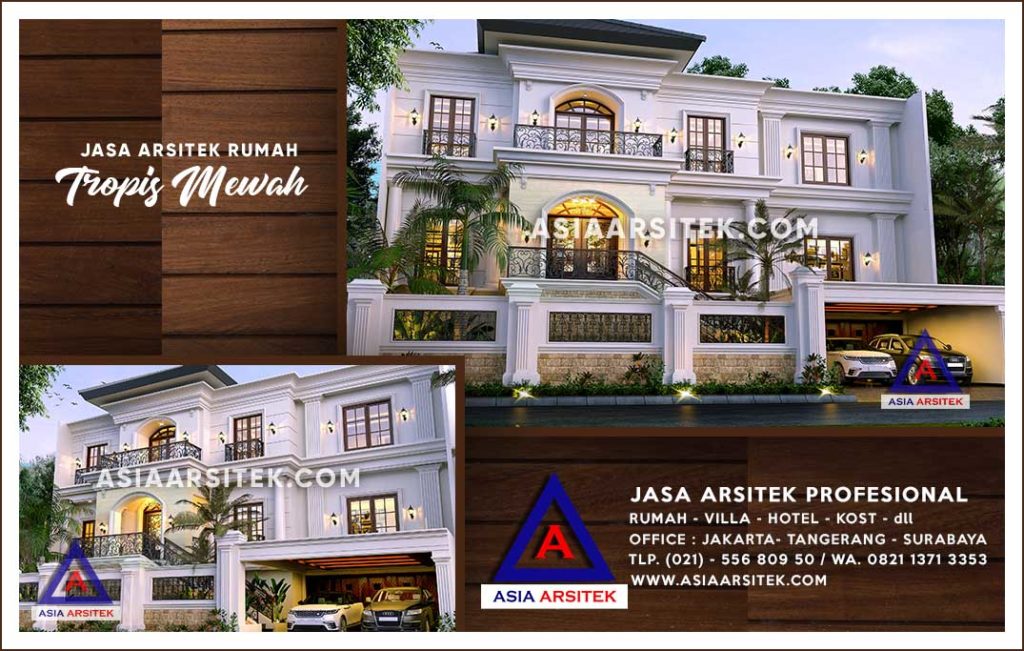 Jasa Arsitek Desain Gambar Rumah Mewah Di Pesanggrahan Jakarta Selatan