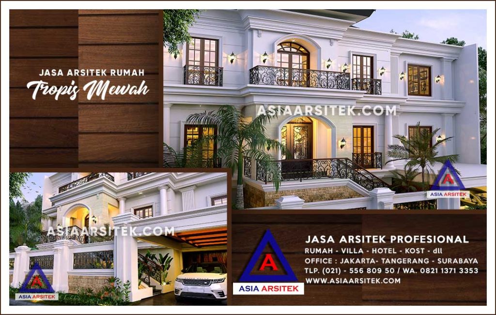 Jasa Arsitek Desain Gambar Rumah Mewah Di Pesanggrahan Jakarta Selatan