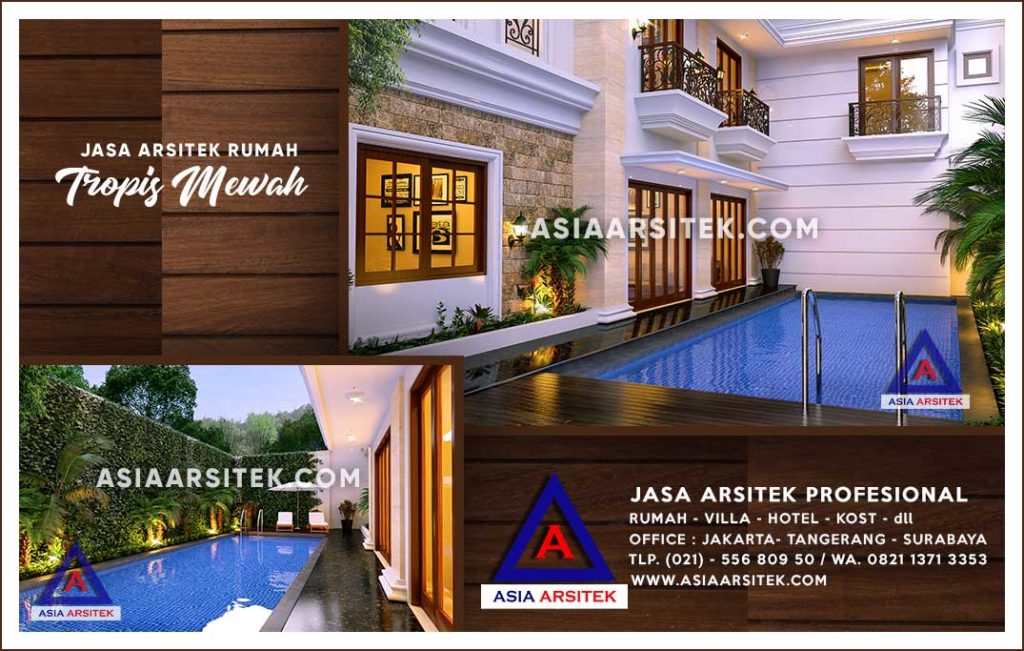 Jasa Arsitek Desain Gambar Rumah Mewah Di Pesanggrahan Jakarta Selatan