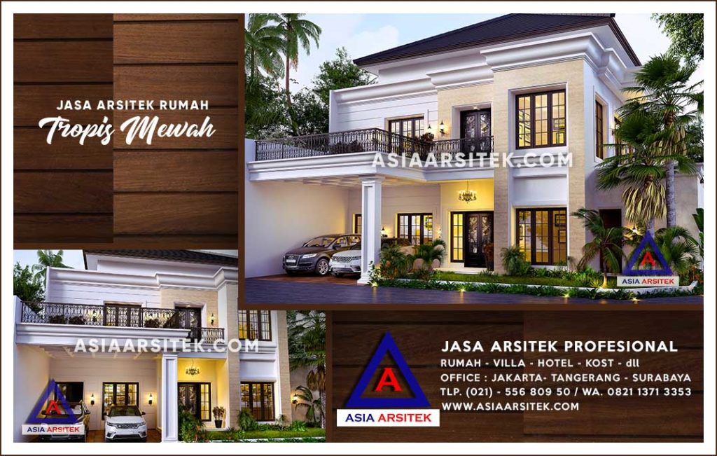 Jasa Arsitek Desain Gambar Rumah Mewah Di Petukangan Utara Jakarta Selatan