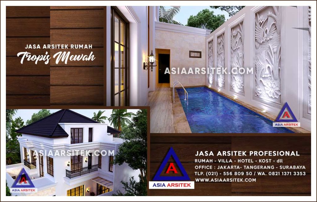 Jasa Arsitek Desain Gambar Rumah Mewah Di Petukangan Utara Jakarta Selatan