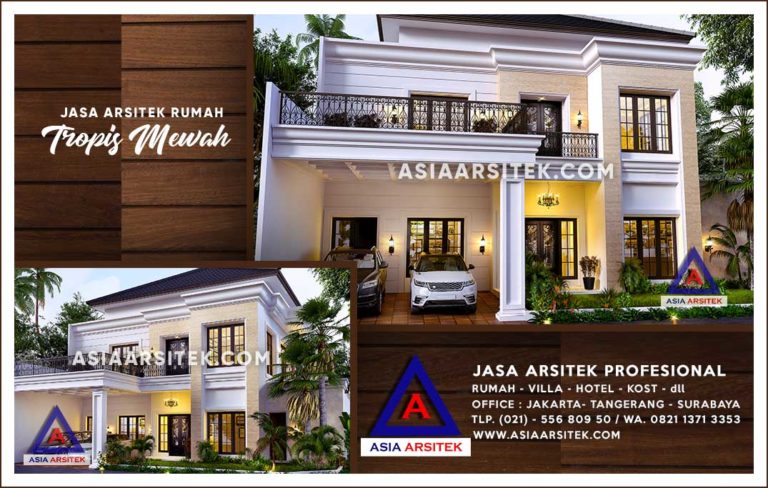 Jasa Arsitek Desain Gambar Rumah Mewah Di Petukangan Utara Jakarta Selatan