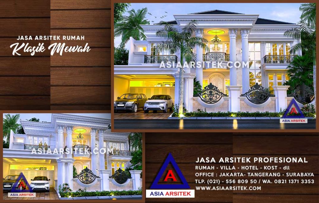 Jasa Arsitek Desain Gambar Rumah Mewah Di Pondok Indah Jakarta Selatan
