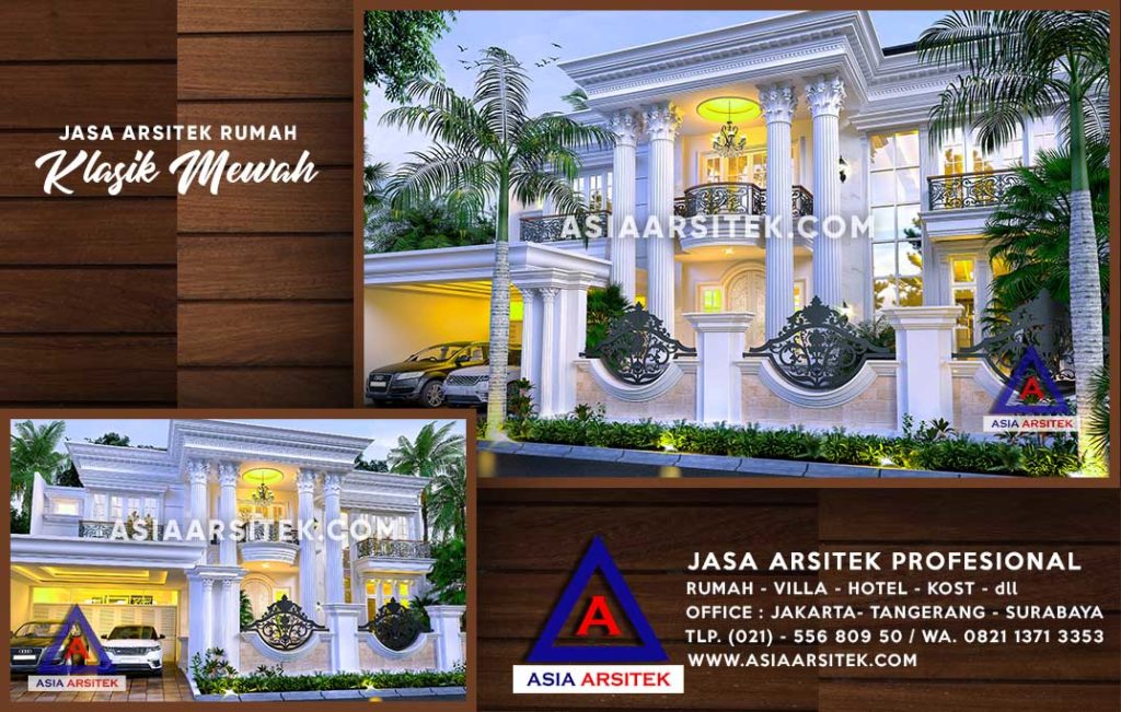 Jasa Arsitek Desain Gambar Rumah Mewah Di Pondok Indah Jakarta Selatan