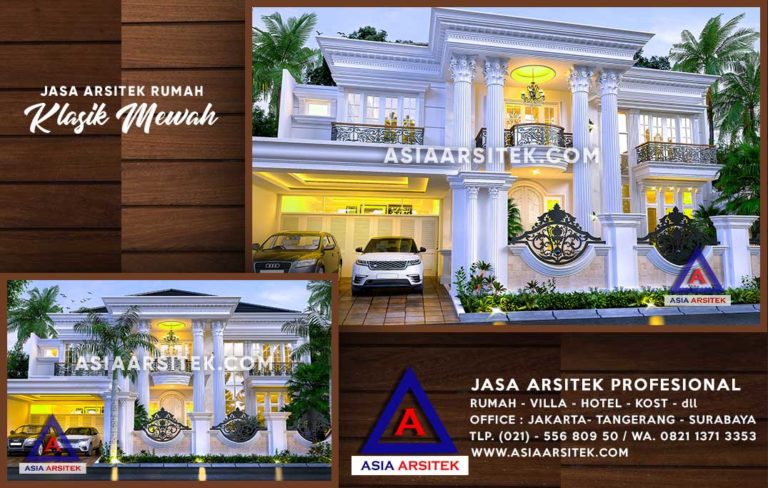 Jasa Arsitek Desain Gambar Rumah Mewah Di Pondok Indah Jakarta Selatan