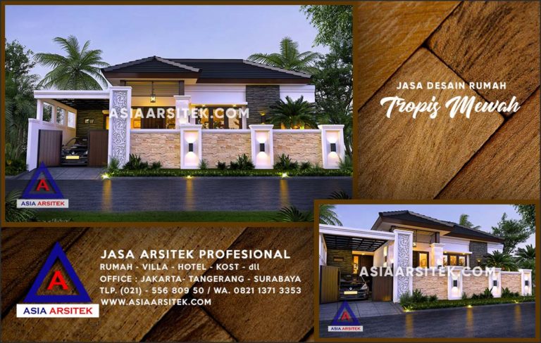 Jasa Arsitek Desain Gambar Rumah Mewah Di Pondok Jaya Depok