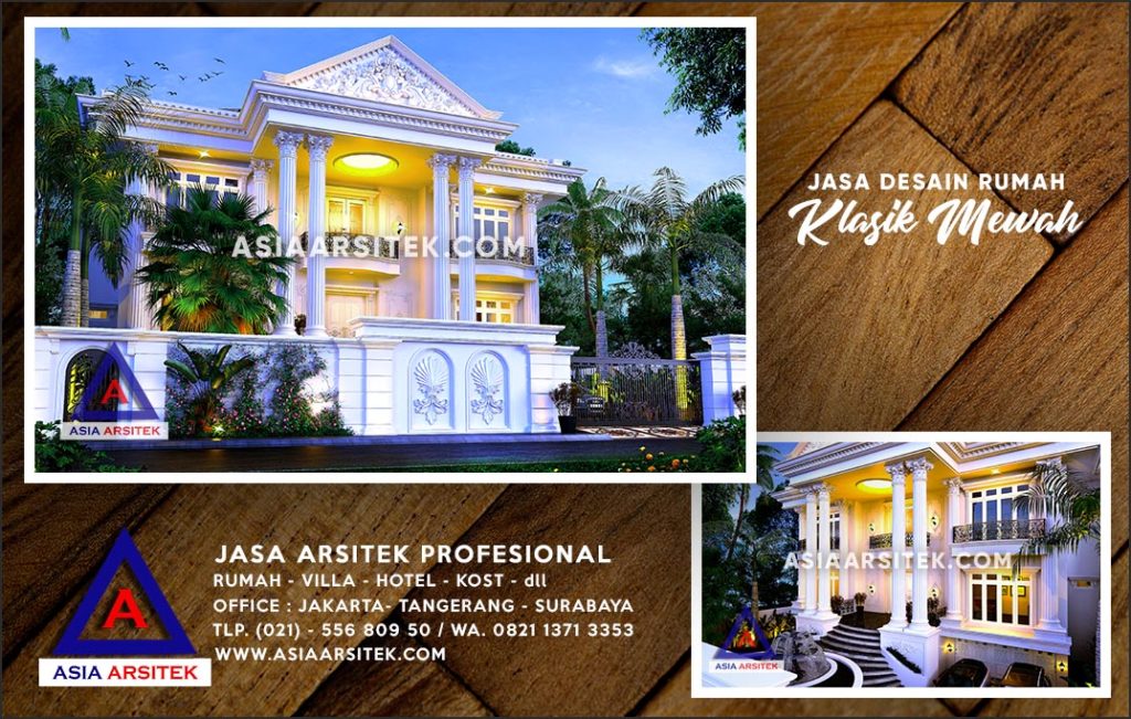 Jasa Arsitek Desain Gambar Rumah Mewah Di Pondok Petir Depok