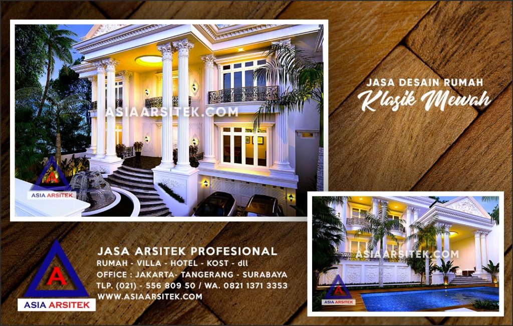 Jasa Arsitek Desain Gambar Rumah Mewah Di Pondok Petir Depok