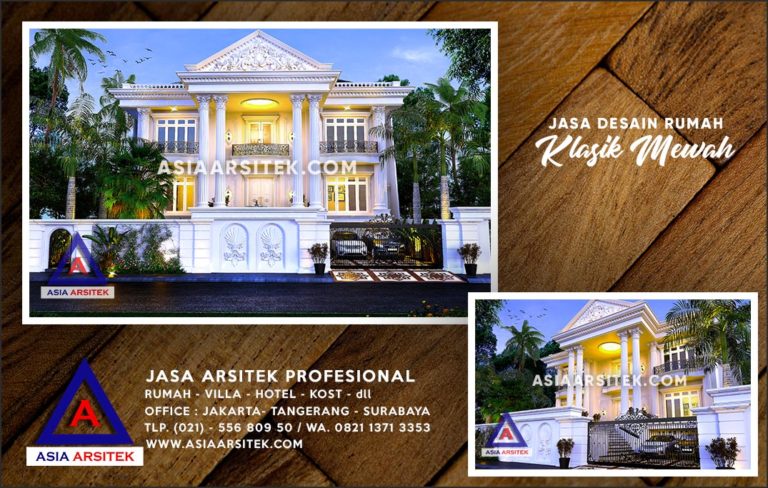 Jasa Arsitek Desain Gambar Rumah Mewah Di Pondok Petir Depok