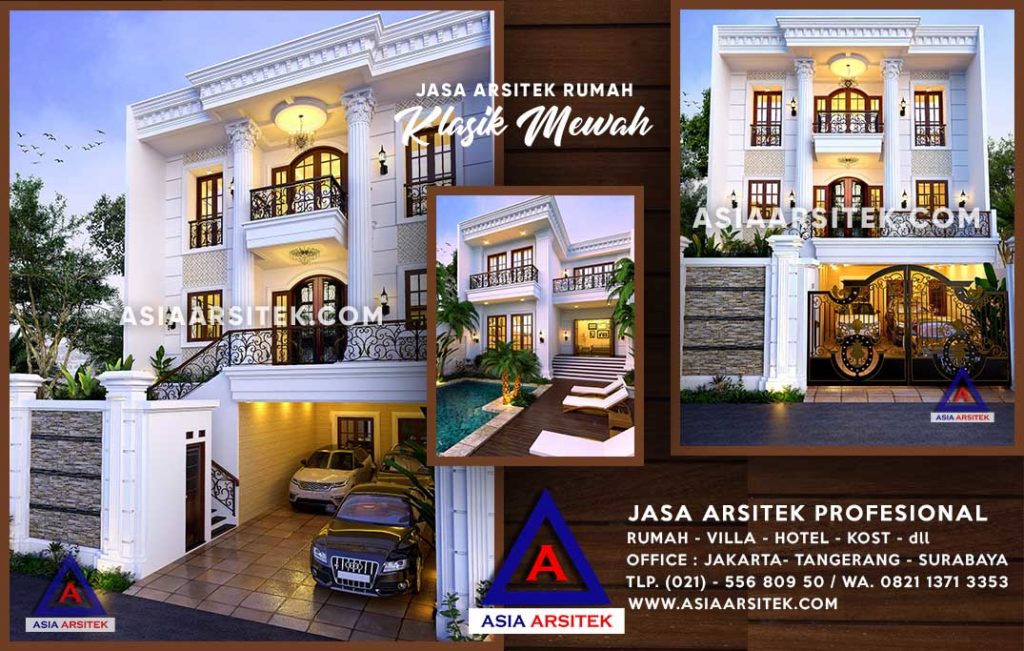 Jasa Arsitek Desain Gambar Rumah Mewah Di Pondok Pinang Jakarta Selatan